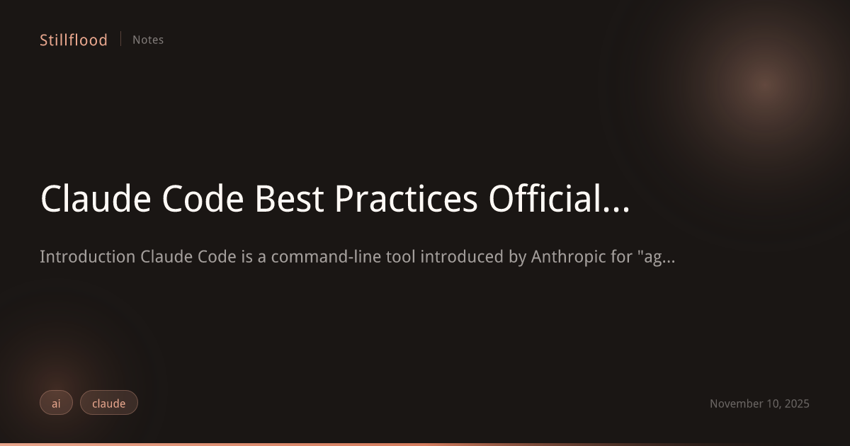 Claude Code Best Practices Official Guide Study Summary | Notes ...